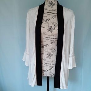 BEBE MIXED MEDIA KIMONO